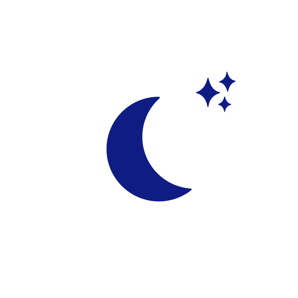 Picto lune bleue cvwebdesigner
